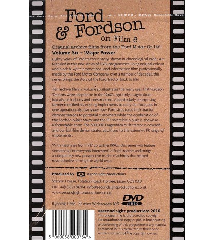 Ford & Fordson On FIlm Vol. 06 - Major Power