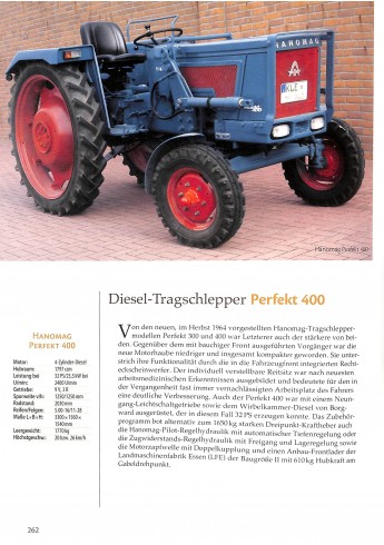 Traktoren Das A-Z der modellreichen Schleppergeschichte Voorkant