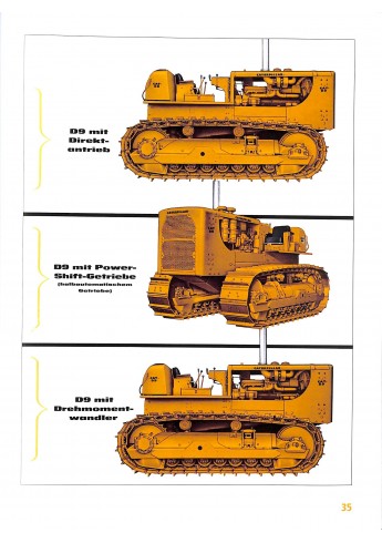 Caterpillar D9-D9R Voorkant