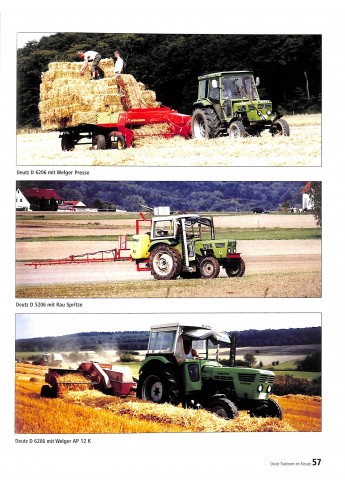  Deutz Traktoren im Einsatz Voorkant