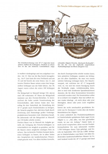Porsche Schlepper 1937-1966 Voorkant