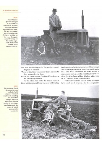 The David Brown Tractor Story Part One 1936-1948