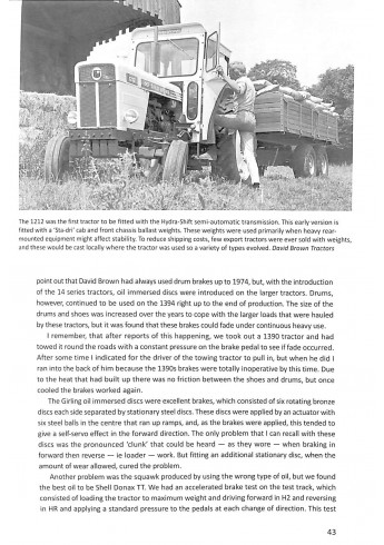 David Brown Tractors 1965-1988 Voorkant