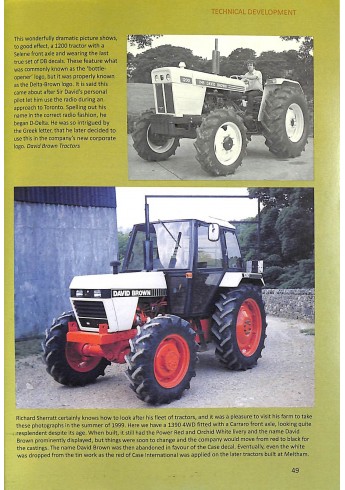 David Brown Tractors 1965-1988 Voorkant