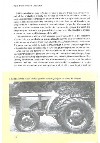 David Brown Tractors 1936-1964