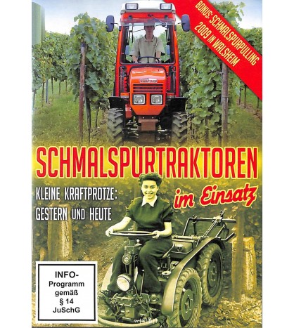 Schmalspurtraktoren im Einsatz