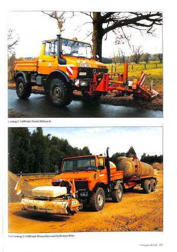 Jahrbuch 2011 Unimog & MB-trac Voorkant