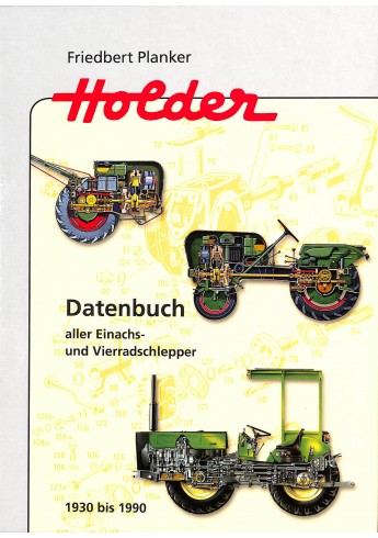 Holder Datenbuch aller Einachs- und Vierradschlepper Voorkant Holder Datenbuch aller Einachs- und Vierradschlepper Voorkant