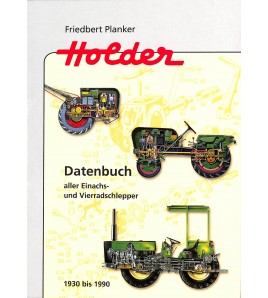 Holder Datenbuch aller Einachs- und Vierradschlepper Voorkant