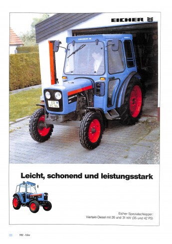  Eicher, Traktoren und Landmaschinen Voorkant