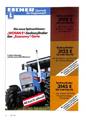  Eicher, Traktoren und Landmaschinen Voorkant