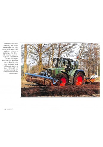 Fendt Schlepper im Einsatz Voorkant