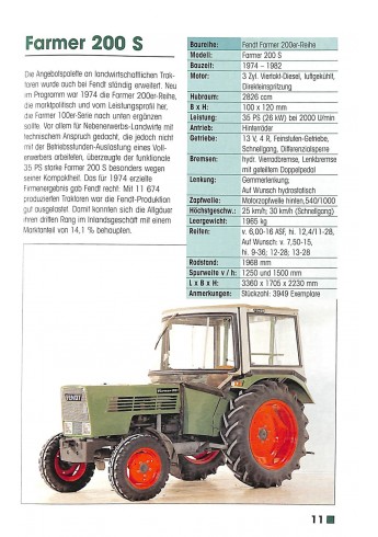 Fendt,Schlepper und Tractoren seit 1974 Voorkant