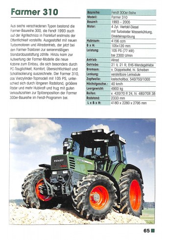 Fendt,Schlepper und Tractoren seit 1974 Voorkant
