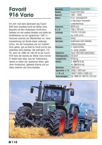 Fendt,Schlepper und Tractoren seit 1974 Voorkant