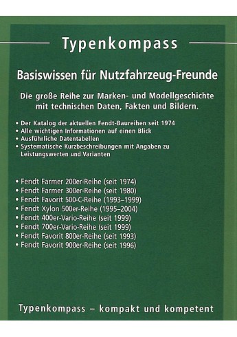 Fendt,Schlepper und Tractoren seit 1974 Voorkant