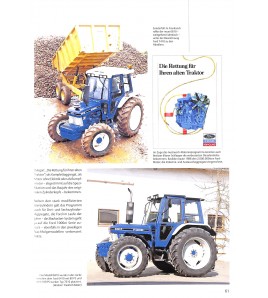 Ford Traktoren Serie 10 bis New Holland 1981-1995 Voorkant