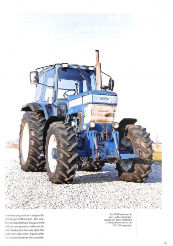 Ford Traktoren Serie 10 bis New Holland 1981-1995 Voorkant