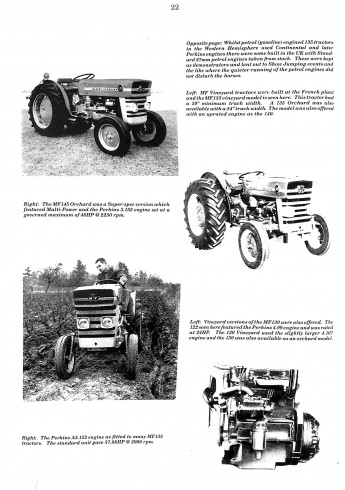 Massey-Ferguson 1958-1982 Voorkant