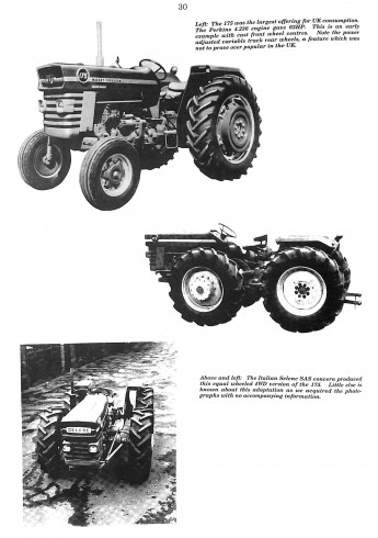 Massey-Ferguson 1958-1982 Voorkant