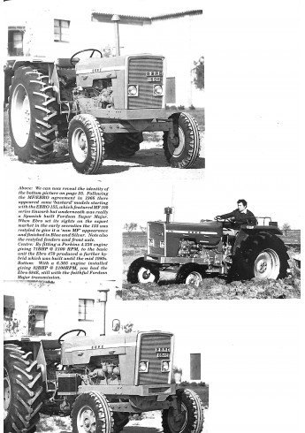 Massey-Ferguson 1958-1982 Voorkant