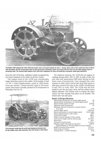 Full Steam Ahead, J.I. Case Tractors & Equipment 1842-1955