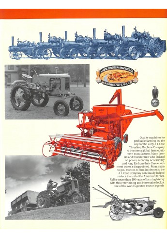 Full Steam Ahead, J.I. Case Tractors & Equipment 1842-1955