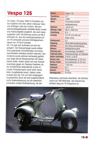 Vespa Alle Motorroller seit 1946 Voorkant