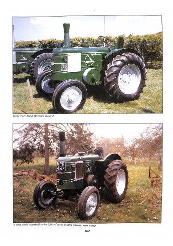 Three Decades of Marshall Tractors Voorkant