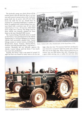 Marshall Diesel Tractors 1930-1957 Voorkant