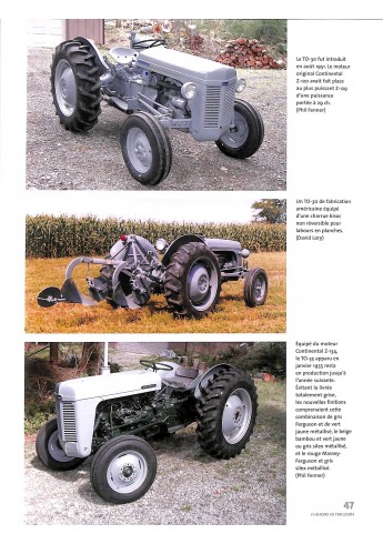 Tracteurs Ferguson Voorkant