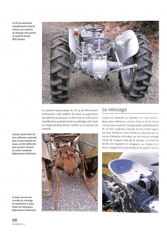 Tracteurs Ferguson Voorkant