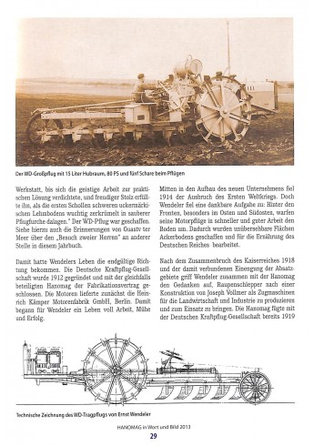 Hanomag in Wort und Bild 2013 Voorkant