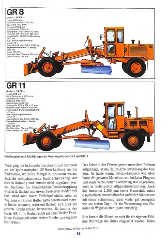Hanomag in Wort und Bild 2013 Voorkant