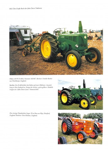 Das Grosse Buch der John Deere Traktoren Voorkant