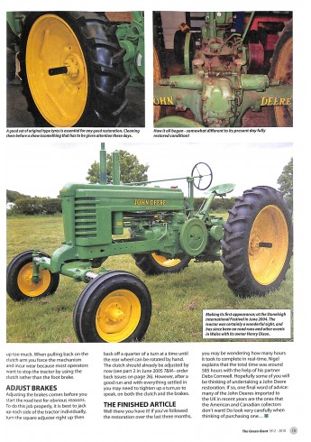 John Deere, The Green Giant 1912-2010 Voorkant