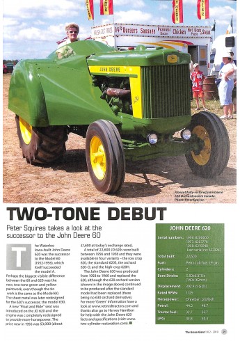 John Deere, The Green Giant 1912-2010 Voorkant