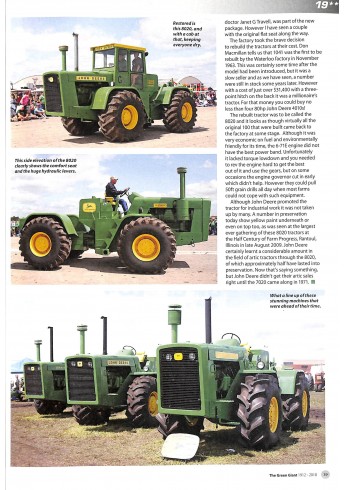 John Deere, The Green Giant 1912-2010 Voorkant