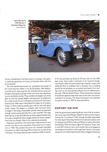 Morgan 4/4 The First 75 Years