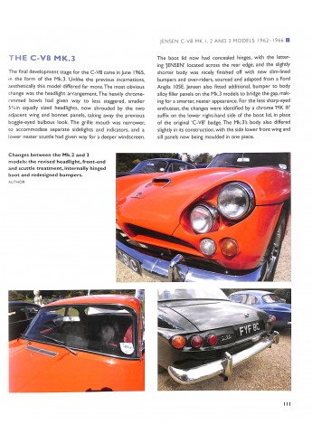 Jensen V8  - The Complete Story of the American-Powerd Cars