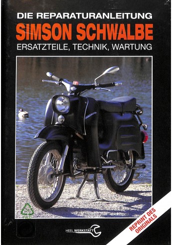 Simson Schwalbe Die Reparaturanleitung - Ersatzteile, Technik, Wartung Voorkant Simson Schwalbe Die Reparaturanleitung - Ersatzteile, Technik, Wartung Voorkant