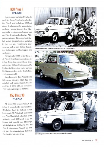 NSU Personenwagen - Eine Chronik