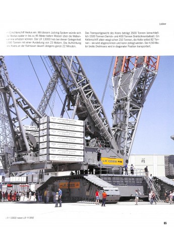 Riesige Maschinen -  Gigantische Transporter, Kräne und Baumaschinen von Jan Boyd Voorkant