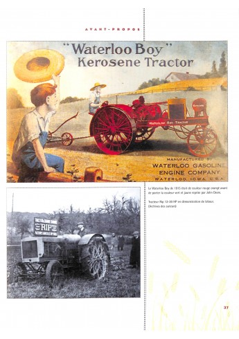Tracteurs oubliés de nos campagnes 1919-1924 Voorkant