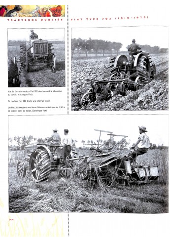Tracteurs oubliés de nos campagnes 1919-1924 Voorkant