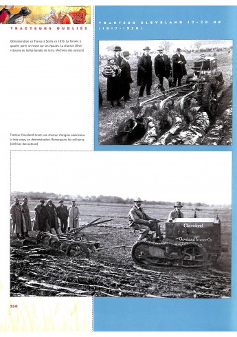 Tracteurs oubliés de nos campagnes 1919-1924 Voorkant