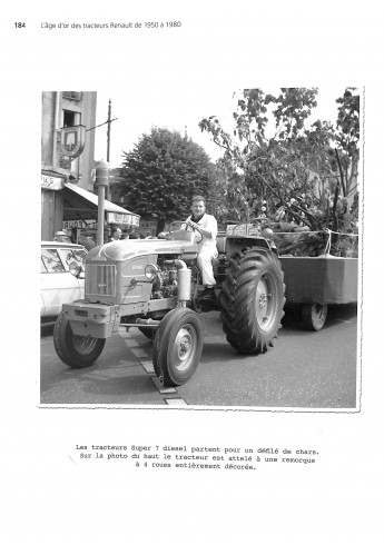 L'âge d'or des tracteurs Renault Des années 50 aux années 80 Voorkant