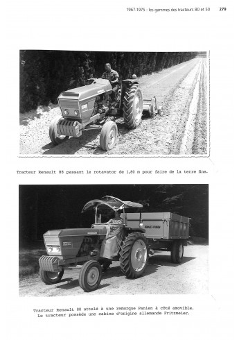 L'âge d'or des tracteurs Renault Des années 50 aux années 80 Voorkant