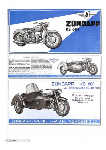 Zündapp Prospekte  - Motorrad & Roller 1947-1984 Voorkant