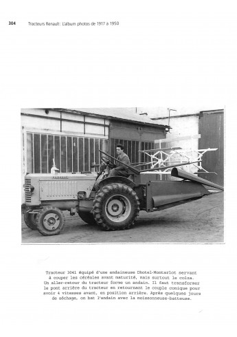 Tracteurs Renault : L'album photos 1917 à 1950 Voorkant